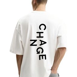 Fashnobic Men Typography Printed Round Neck Cotton Oversized T-shirt-picture-39