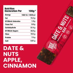 Dev. Pro. Date & Nuts Bar Apple Cinnamon Pack of 3 - 30 gm Each image 4