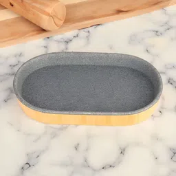 The Better Home Grey & Brown Polyresin Soap Dish-picture-32