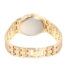 haute sauce by  campus sutra HAUTE SAUCE by Campus Sutra Women Embellished Dial & Stainless Steel Straps Analogue Watch SS25_HSWC1315 image 5