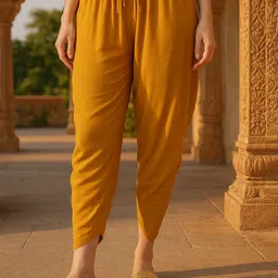 Miaz Lifestyle Women Slim Fit High-Rise Salwar-image-15