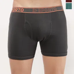 Sporto by Macho Pack Of 3 Mid-Rise Trunks-picture-16