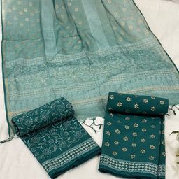 Amaya Pure Cotton Unstitched Dress Material-image-31