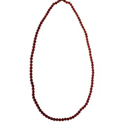 kesar zems Unisex Red Beaded Slip On Chain-image-55