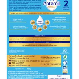 Aptamil Gold+ Stage 2 Follow-On Formula 400g - Immune & Growth Support 6-12m image 5