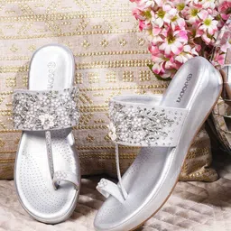 JodyHub Women Woven Design Block Mules Heels-20