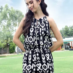 Sera Women Printed Playsuit Jumpsuit-picture-27