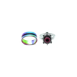 Dynamic Retail Global Unisex Multi Ring-image-66