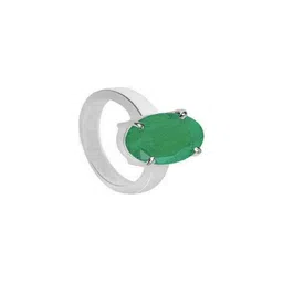 GenZcomplex Silver-Plated Brass Finger Ring-74