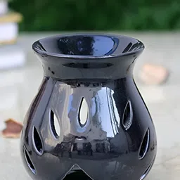 INDIAN ROYALS Black Ceramic Aroma OilDiffuser-54