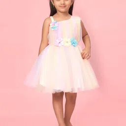 Sangria Girls Embellished Dress-picture-42