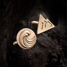 COSA NOSTRAA Men Tide Meets Summit Quirky Cufflink-image-94