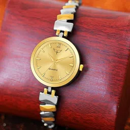 WHITE BIRD Women Round Dial & Bracelet Style Straps Analogue Watch SM11 Gold TT-picture-44