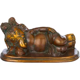 Exotic India Brown Religious Idol Showpiece-image-12