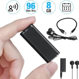 PERAMISYM Mini Spy Device – 8GB Audio Recording Storage 8 GB Voice Recorder-image-53