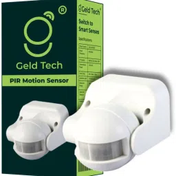 Geld Tech Wall Mount PIR Motion Sensor For Light Control | security purposes | Day/Night Wired Sensor Security System-10