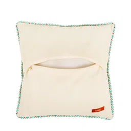 Chumbak Red & Yellow Set of 5 Geometric Square Cushion Covers image 3
