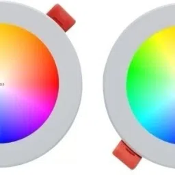 cosas EXCEL-9 Watts 7-in-1 Multicolor Round Led Conceal Down Light Pack of 2 New model Ceiling Light Ceiling Lamp image 4