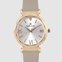 Daniel Klein Women Silver-Toned Leather Analogue Watch DK.1.12285-5-image-91