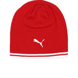 Puma Unisex Red Solid Beanie-image-58