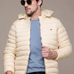 The Roadster Lifestyle Co. Puffer Jacket with Detachable Hood-image-39