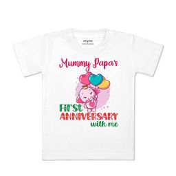 Arvesa Kids Printed Applique T-shirt-image-95
