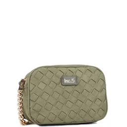 Inc 5 Textured Structured Sling Bag with Quilted image 3