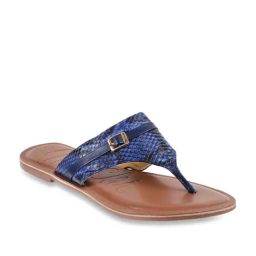 Mochi Blue Thong Sandals-image-54