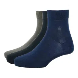 Louis Philippe Assorated Socks - Pack Of 3-image-38