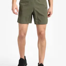 Reebok Olive Regular Fit Shorts-image-58