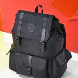 Mona B Black Rearden Large Backpack-image-23