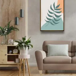 The Art House Abstract Multicolor Canvas Painting-16