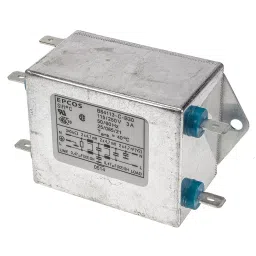 Epcos B84113C Series Chassis Mount EMC Filter 3 Amp Current Rating 1 Phase 250 V AC 50.8 mm Length, B84113C0000B030-12