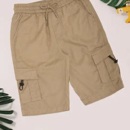 Pantaloons Junior Boys Beige Shorts-picture-27