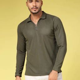Rigo Green Slim Fit T-Shirt-image-3