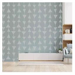 Kayra Decor Tringal 24x40 Inch Wall Design Stencil Painting KDS36121-image-4