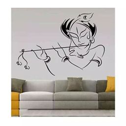 Kayra Decor Krishna 24x40 Inch Wall Design Stencil Painting KDS36026-image-48