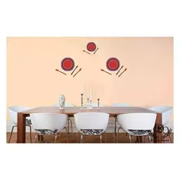 Kayra Decor Cutlery Set 16x24 Inch Wall Design Stencil Painting KHSNT010-image-63