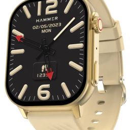 Hammer Arctic BT Calling Smartwatch with 2.04 inch SUPER AMOLED  Display (Champagne Gold)-picture-40