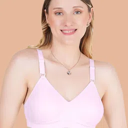 Souminie Full Coverage Non Padded Cotton Everyday Bra-All Day Comfort-image-68