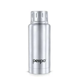 Pexpo Silver Stainless Steel Vacuum Insulated Water Bottle (300ml)-19