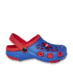 Pantaloons Junior Blue & Red Back Strap Clogs-image-121