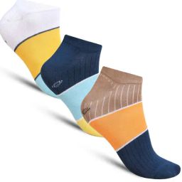 Dollar Socks For Mne's Casual Low Ankle In (Pack of 3)-image-136