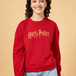 YU by Pantaloons Red Printed Sweatshirt-image-69