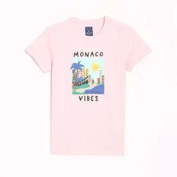 Allen Solly Kids Pink Printed Regular Fit T-Shirt-image-92