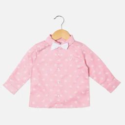 Allen Solly Junior Pink Floral Print Full Sleeves Shirt-image-88