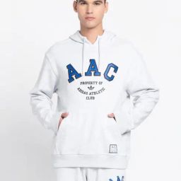 Adidas Originals White Regular Fit Printed Hooded Sweatshirt-image-34
