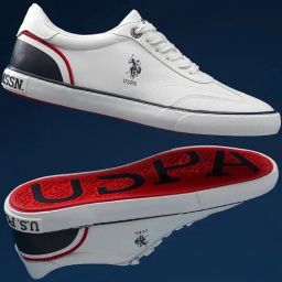 U.S. Polo Assn. Men's OSKAR 3.0 Eggshell White Sneakers-image-54