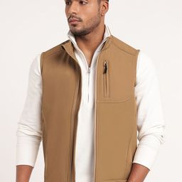 MOUNTMILLER Mandarin Collar Tailored Jacket-52