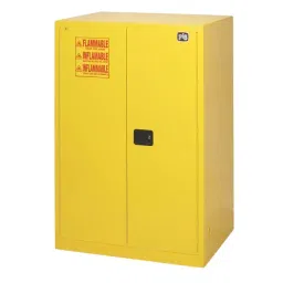 New Pig Flammable Safety Cabinet with 2 Adjustable Shelves 341 L Self-Closing Yellow, CABK722-image-67